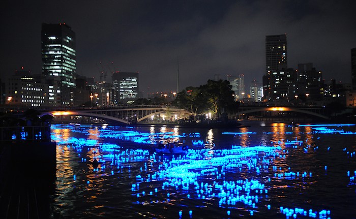 Sao trên sông trong lễ hội Tanabata ở Osaka Ảnh: jpninfo.com